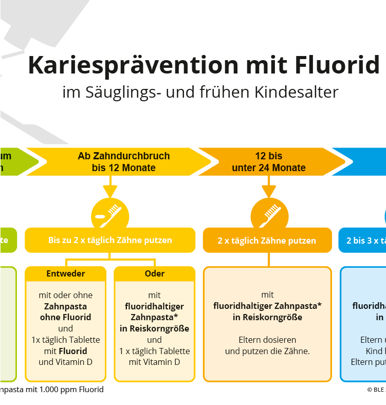 Kariespr�vention mit Fluorid